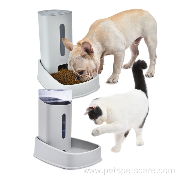 Automatic Refills Pet Water Dispenser Food Feeder